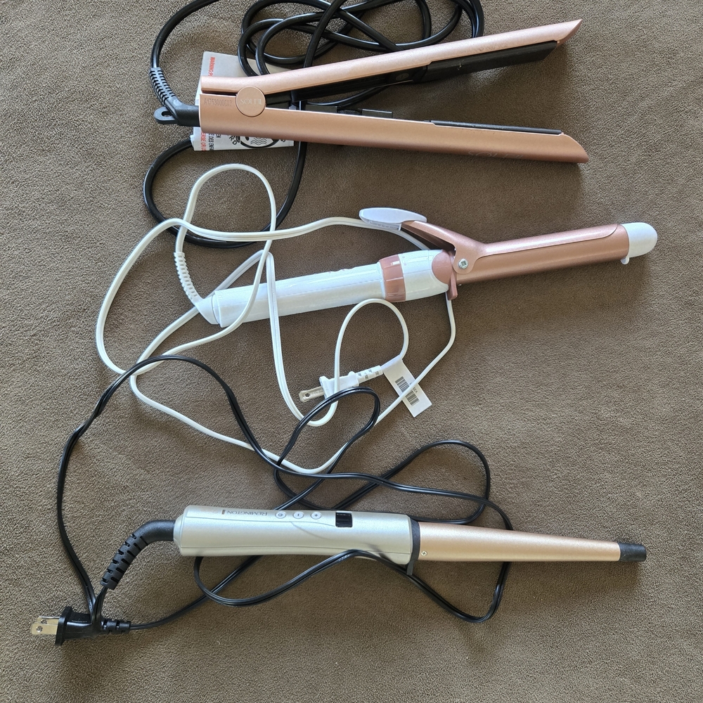 Remington Hair Tools Set - Rose Gold and White